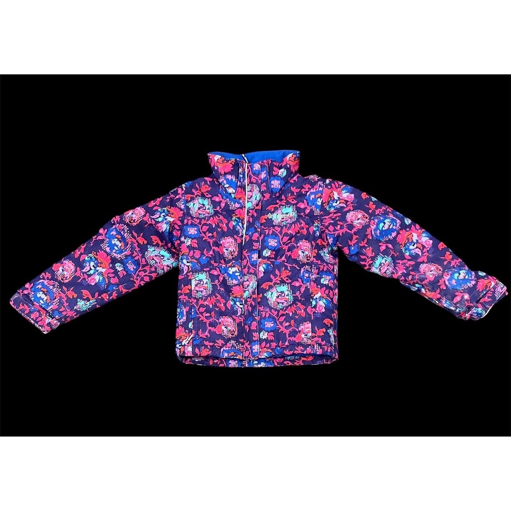 Columbia Sportswear Kids 6/6x XS Purple Winter Full Zip Omni Heat‎ Jacket.
